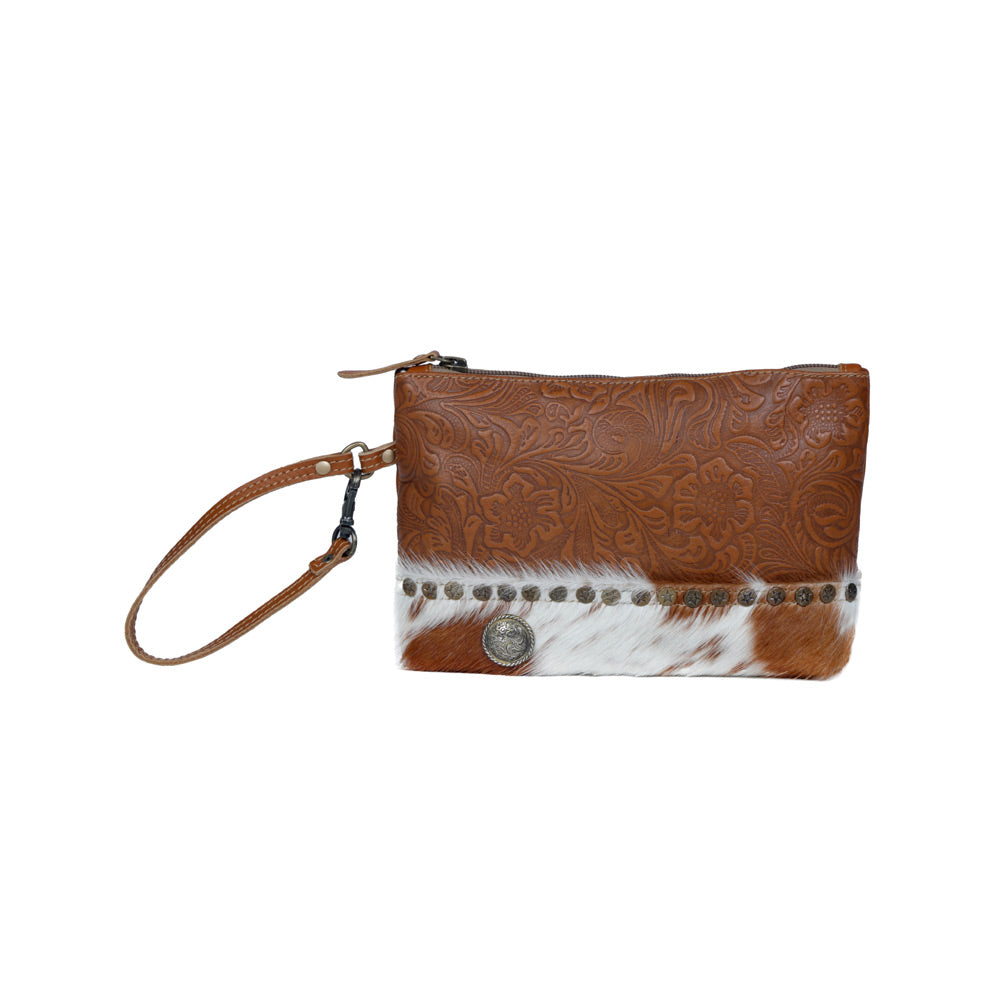Blossomy Affair Leather & Hairon Bag - MyraUSA