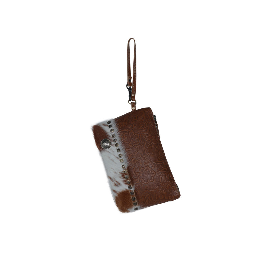 Blossomy Affair Leather & Hairon Bag - MyraUSA