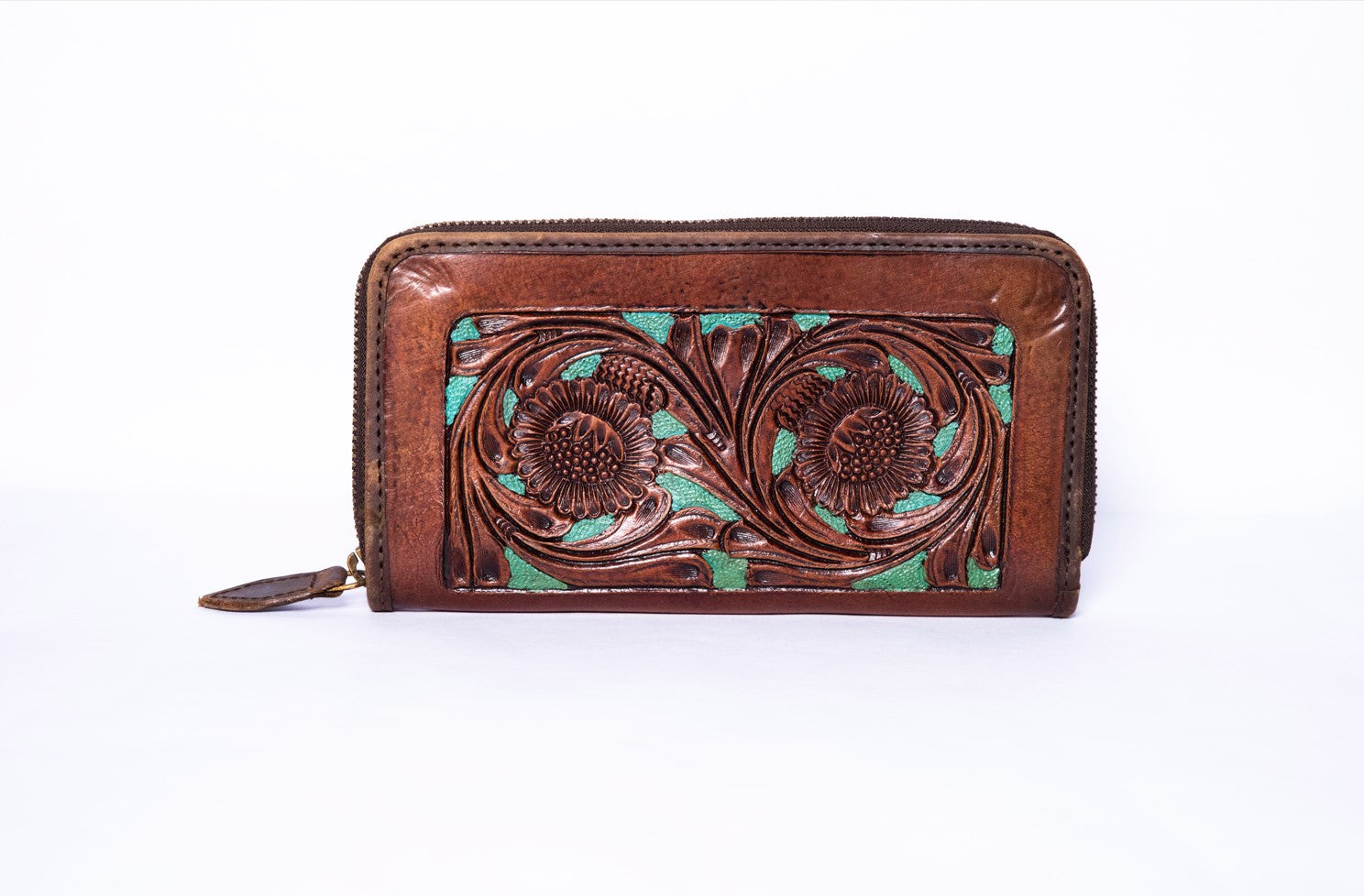 Turquoise Vine Wallet - MyraUSA