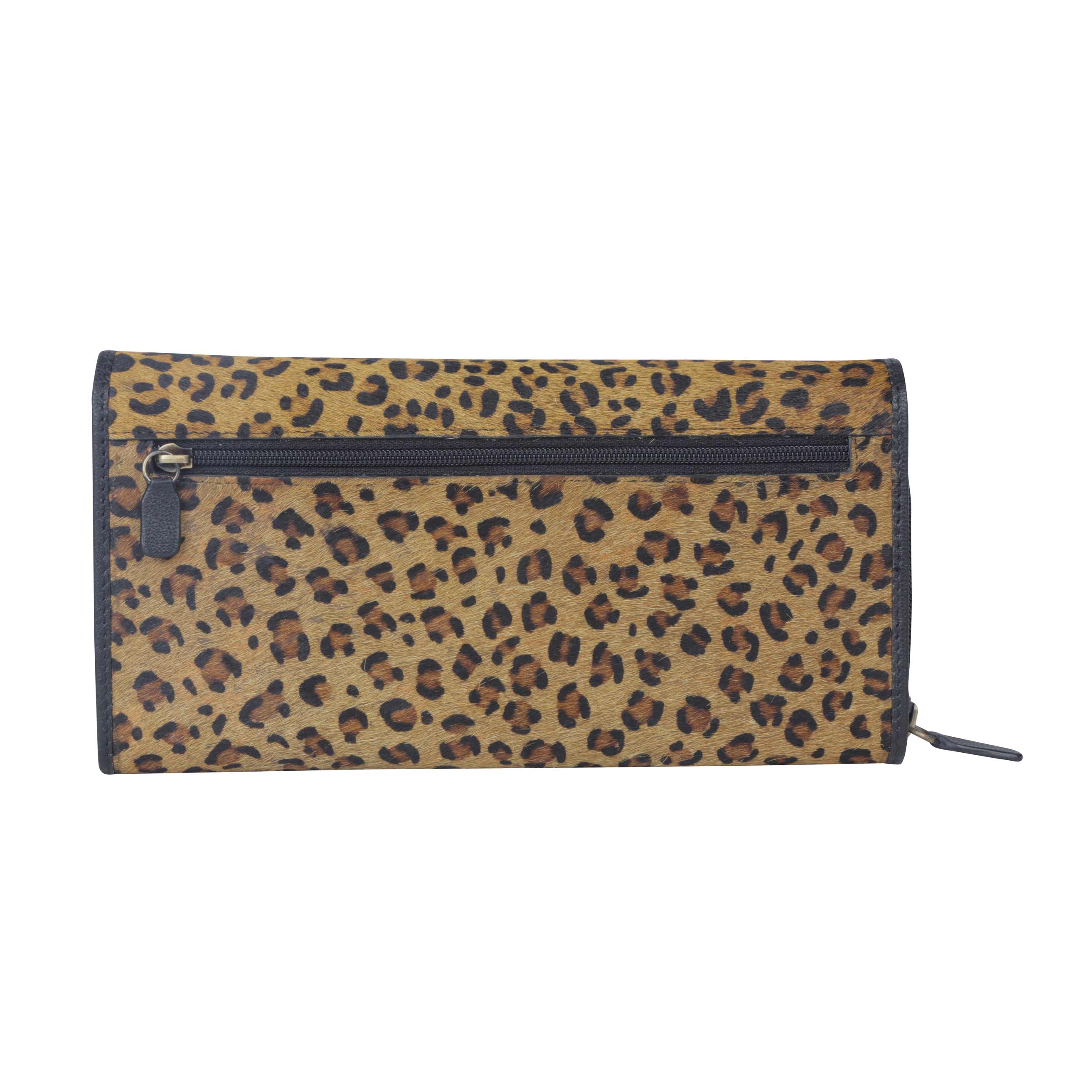 Graceful Leopard Print Wallet - MyraUSA