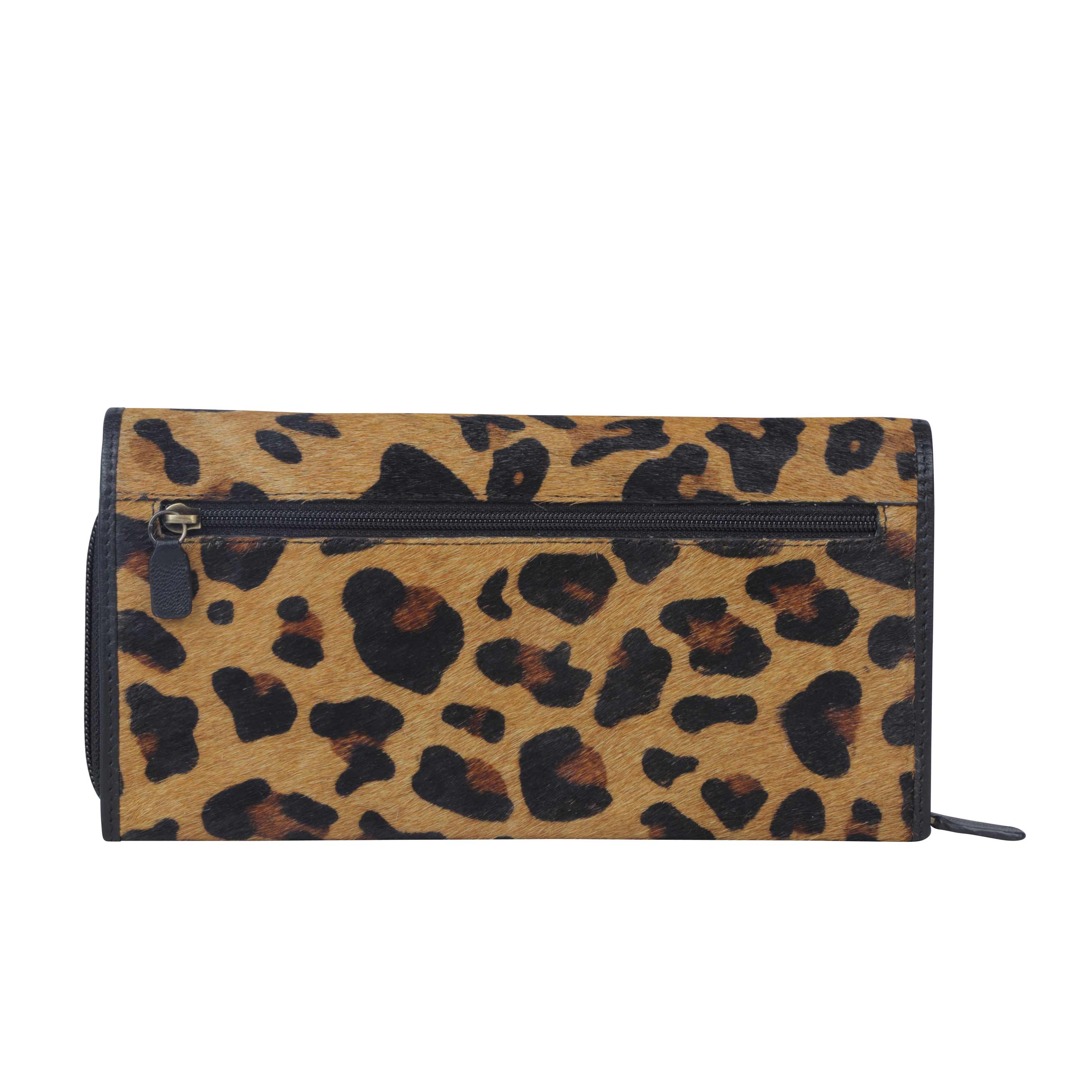 Genteel Leopard Print Wallet - MyraUSA