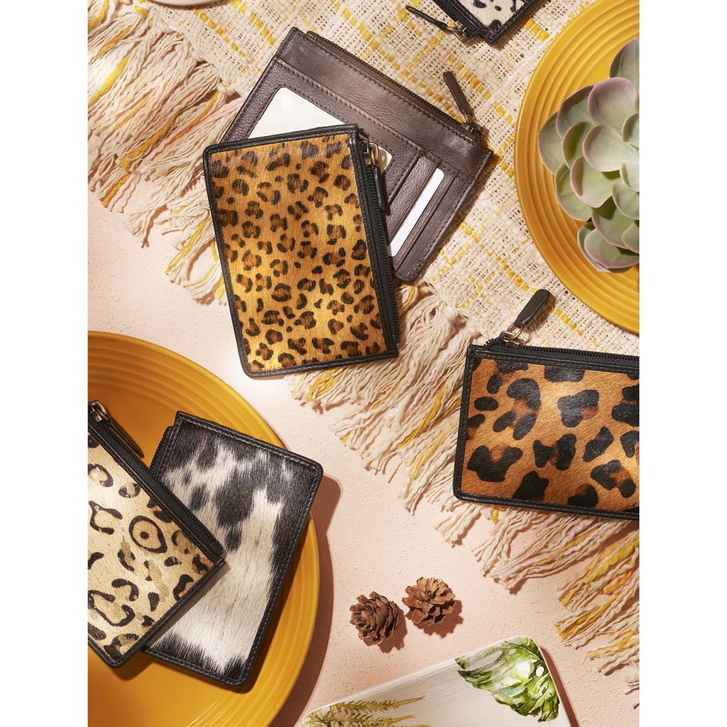 Oaken Brown Credit Card Holder - MyraUSA