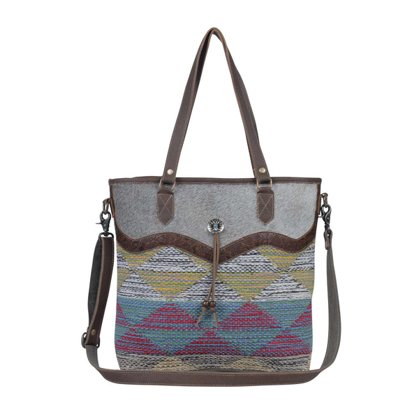 Prismatic Tones Shoulder Bag - MyraUSA
