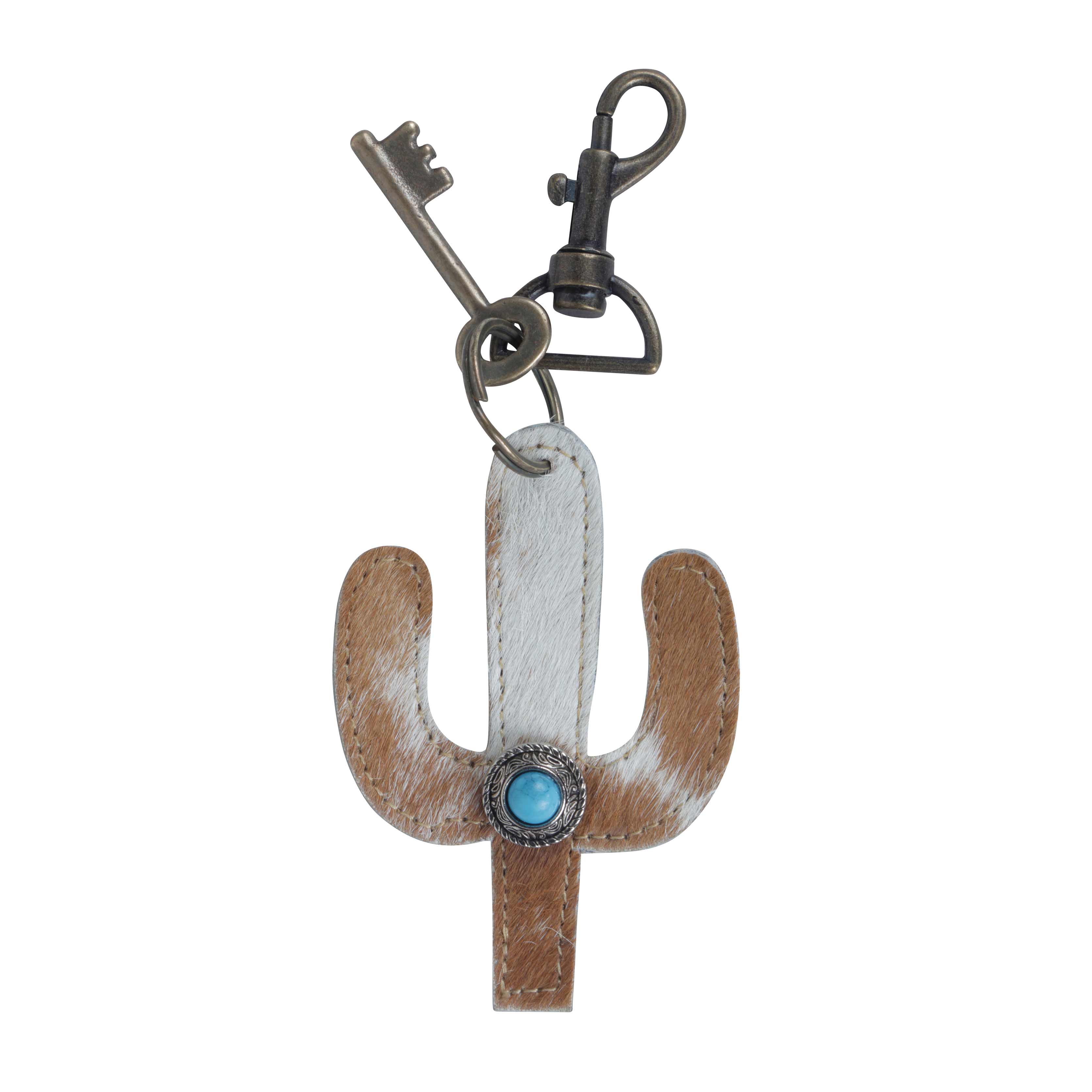 Turquise Stone Key Fob - MyraUSA