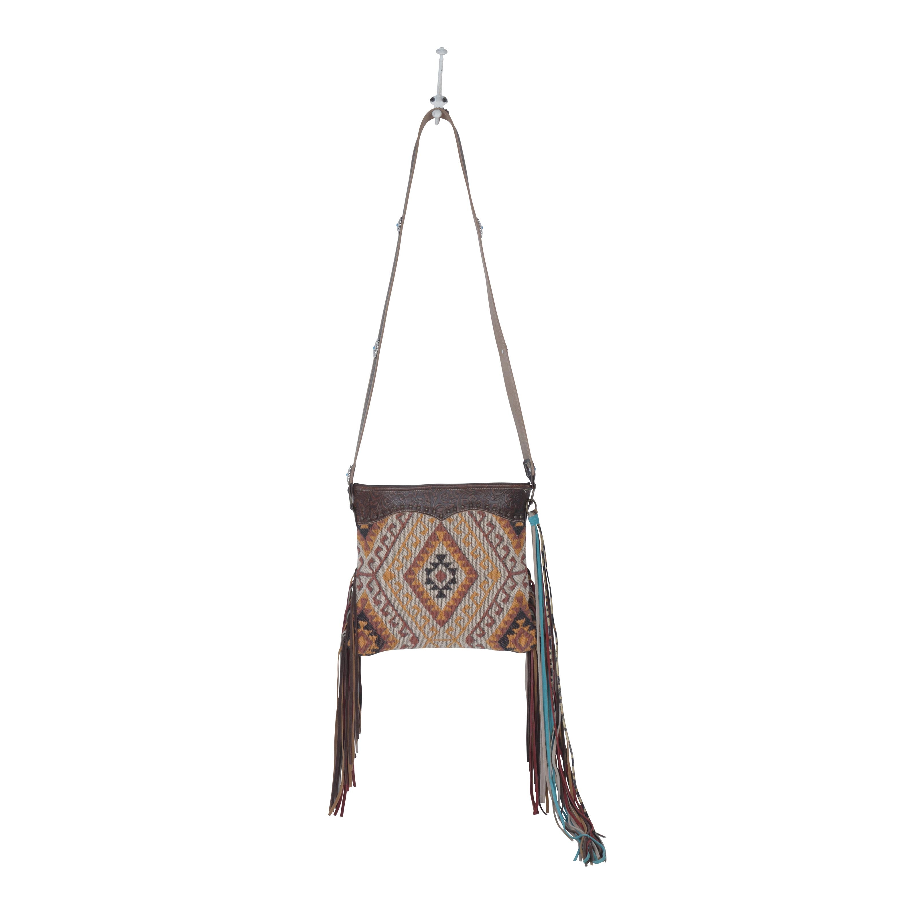 Psychedelic Tones Shoulder Bag - MyraUSA