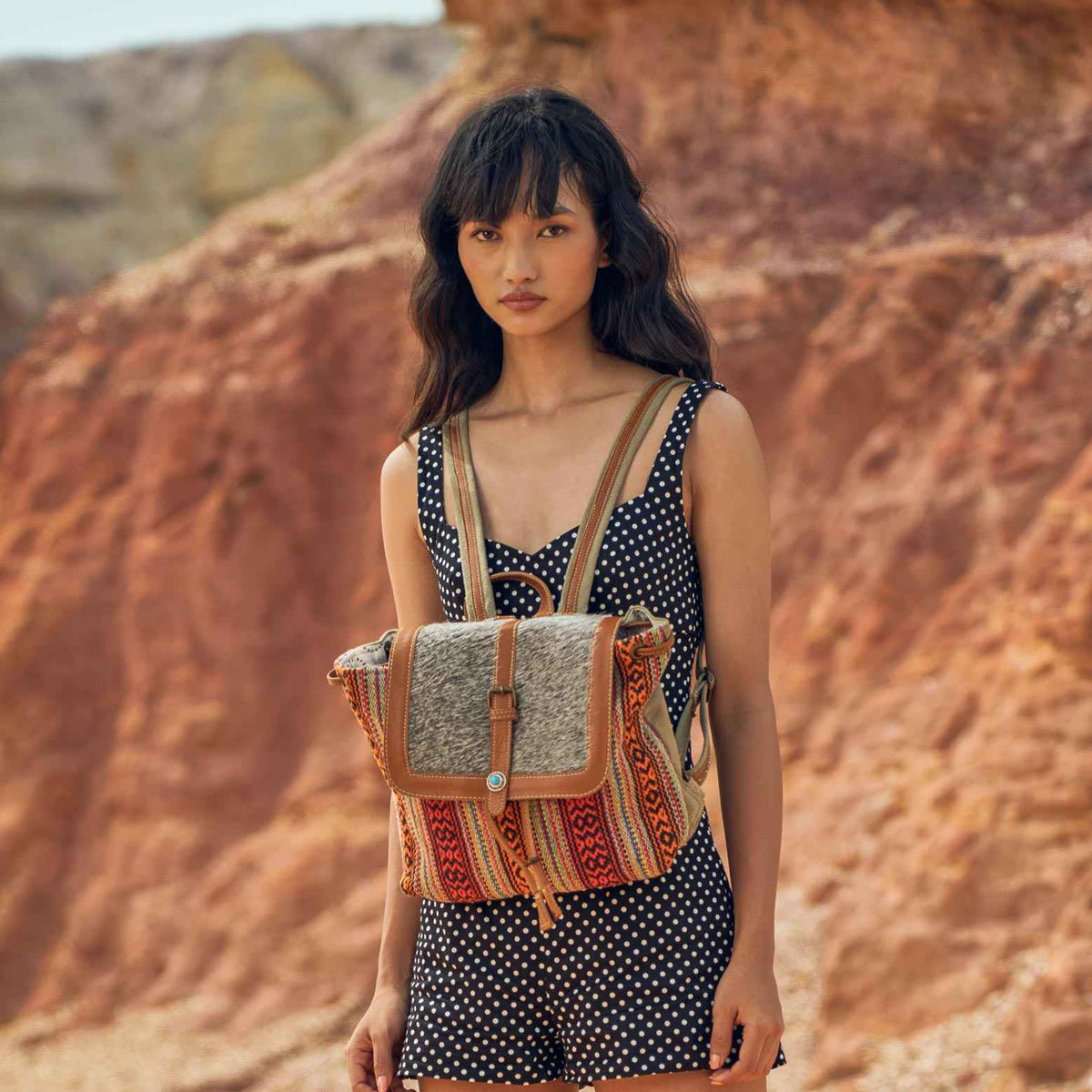Diverse Tones Backpack Bag