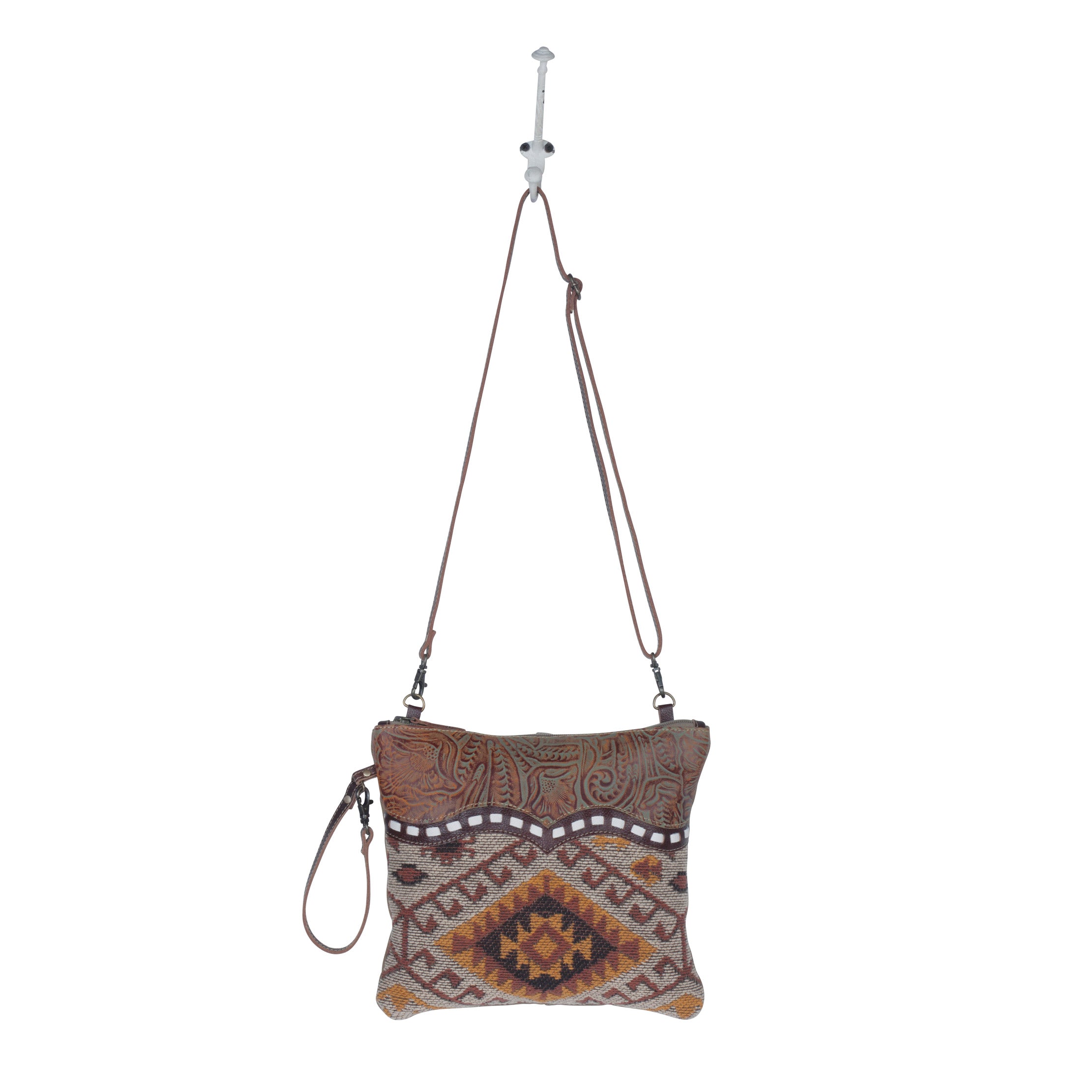 Lilies Small & Crossbody Bag - MyraUSA