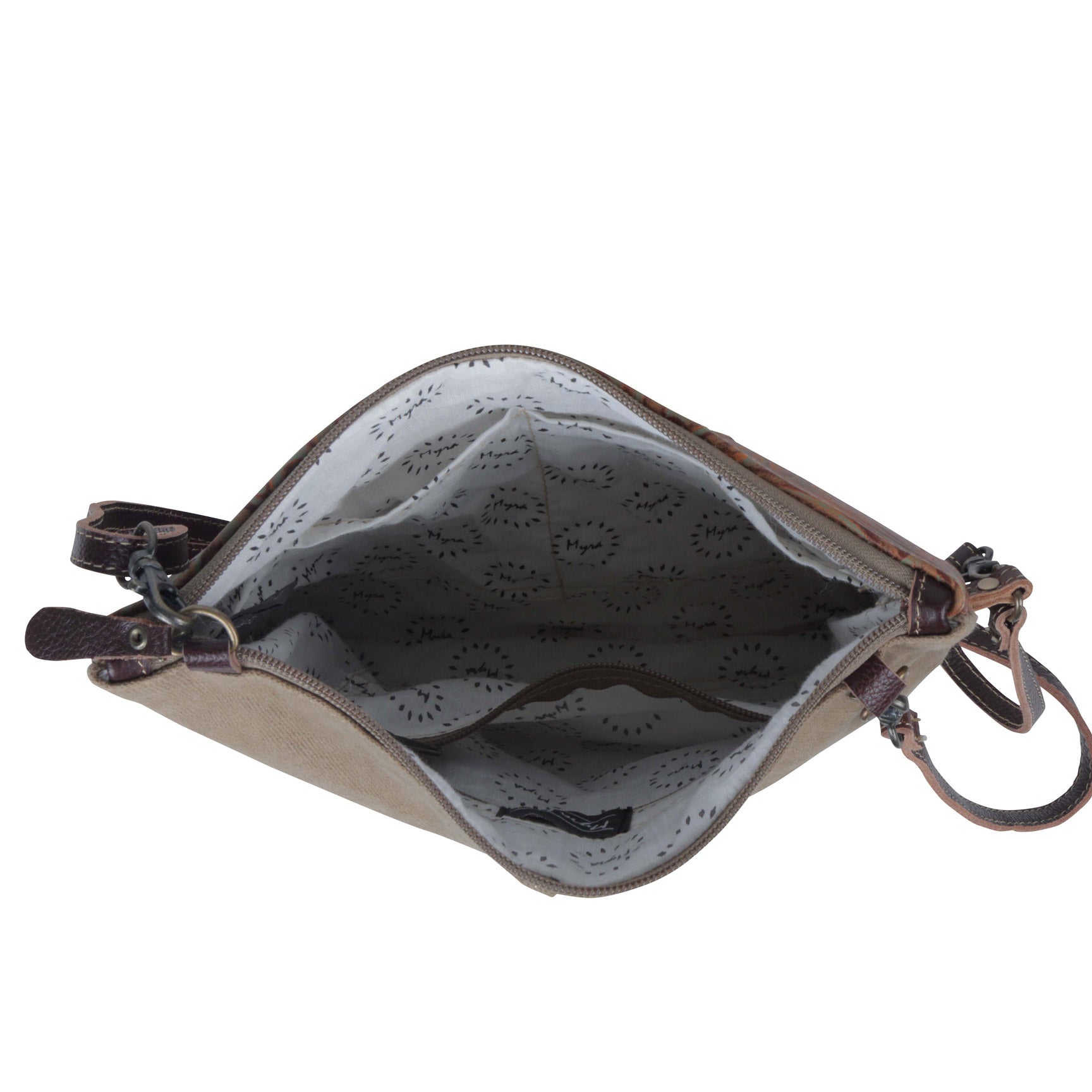 Lilies Small & Crossbody Bag - MyraUSA