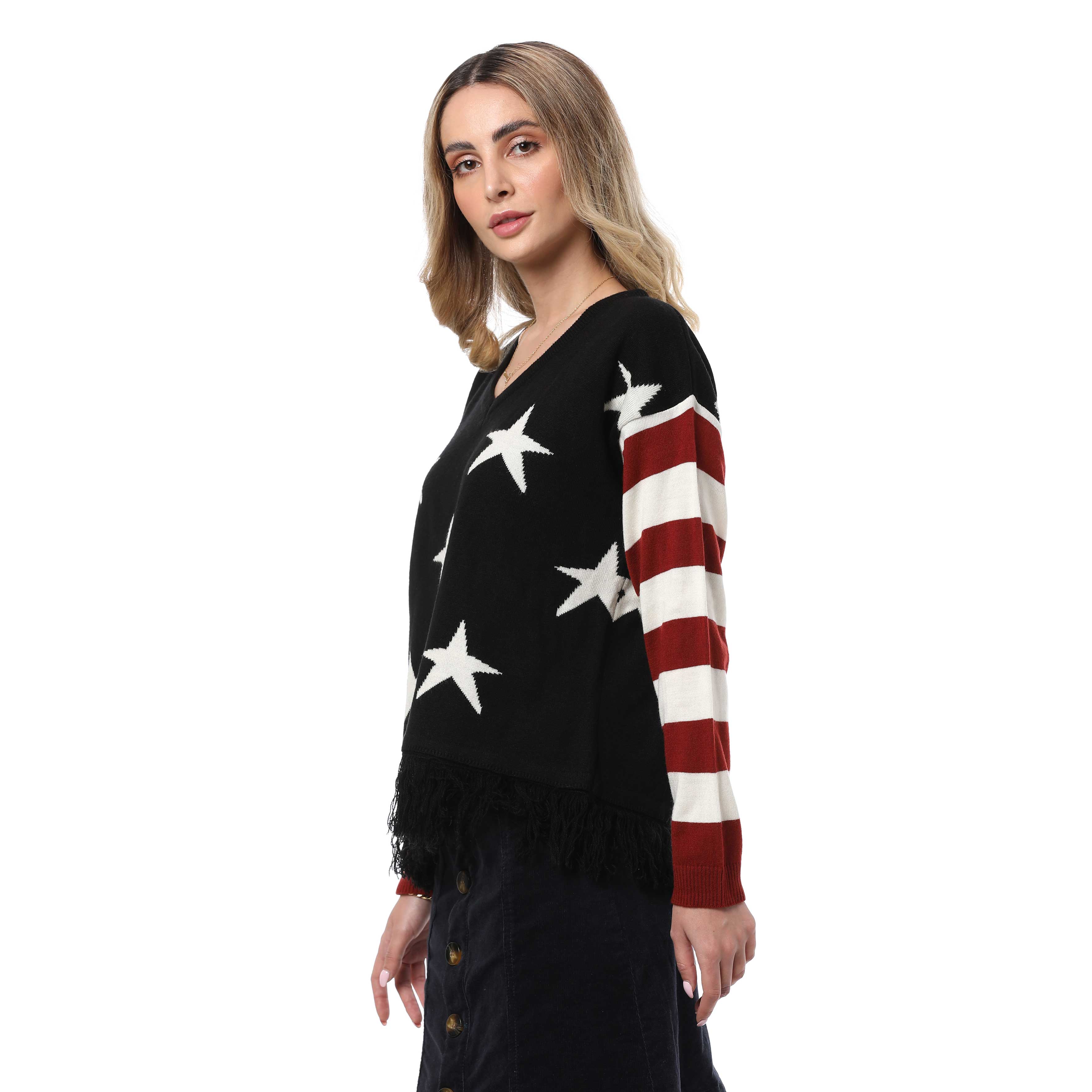 Wintech Fringe Sweater - MyraUSA