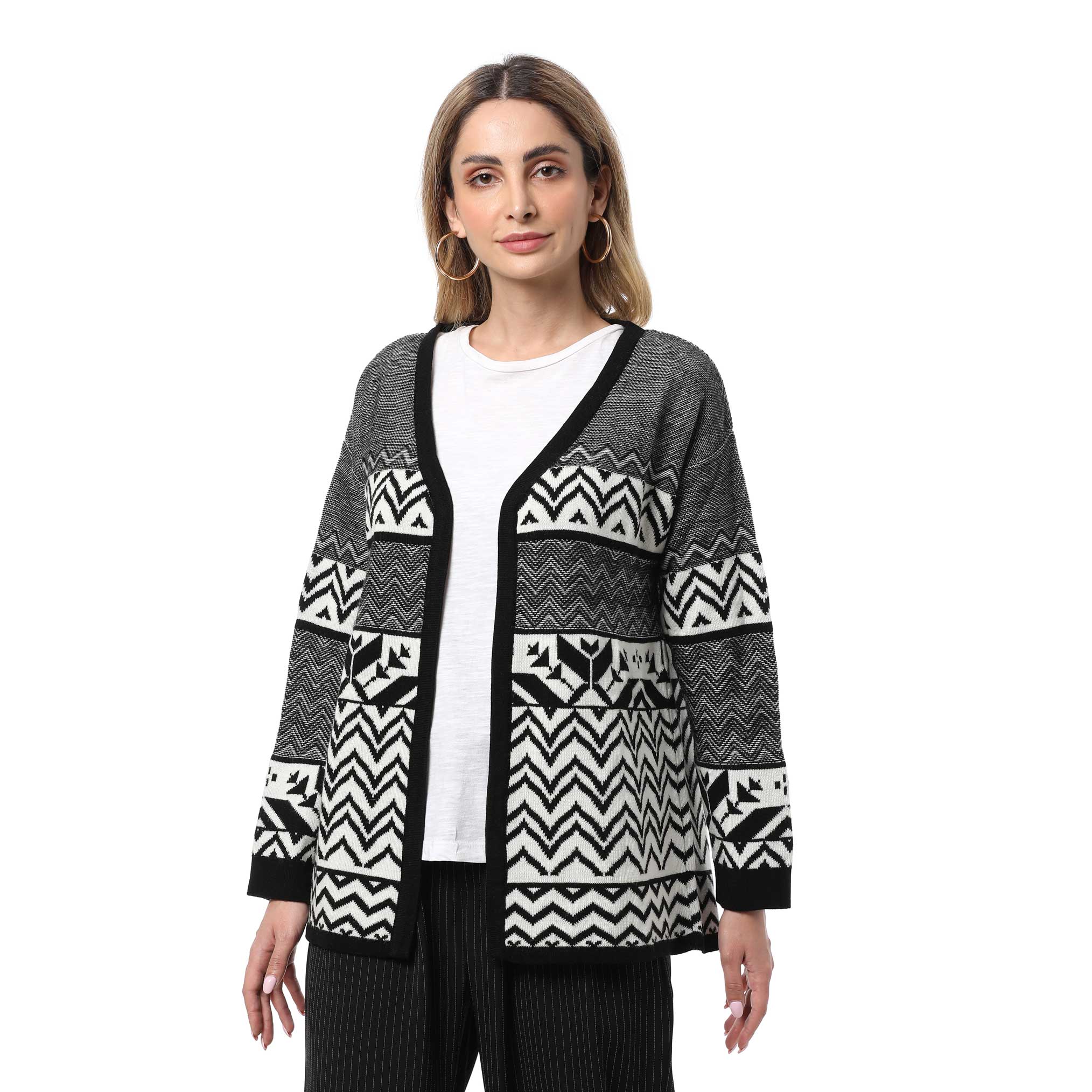 Shield Cardigan Sweater - MyraUSA