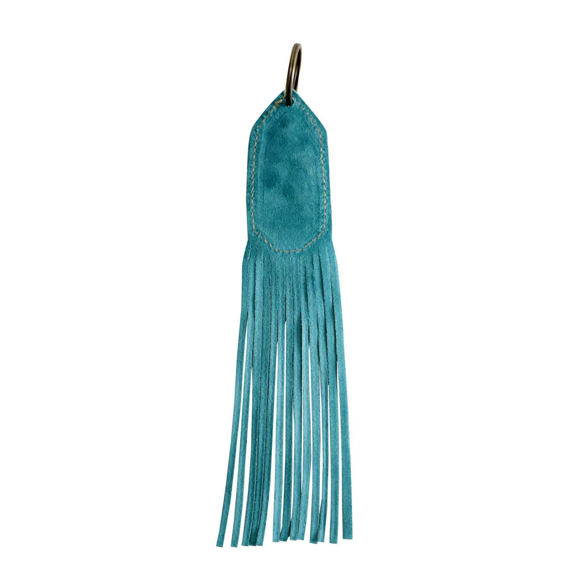 Aqua Leaf Key Fob