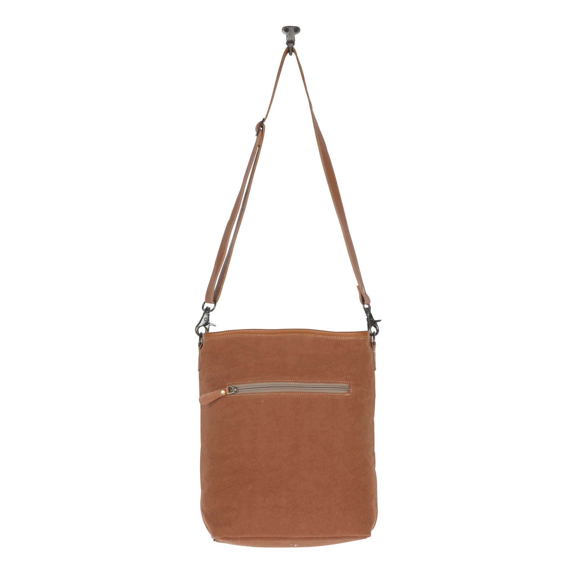 Floral Embers Hand-Tooled Bag - MyraUSA