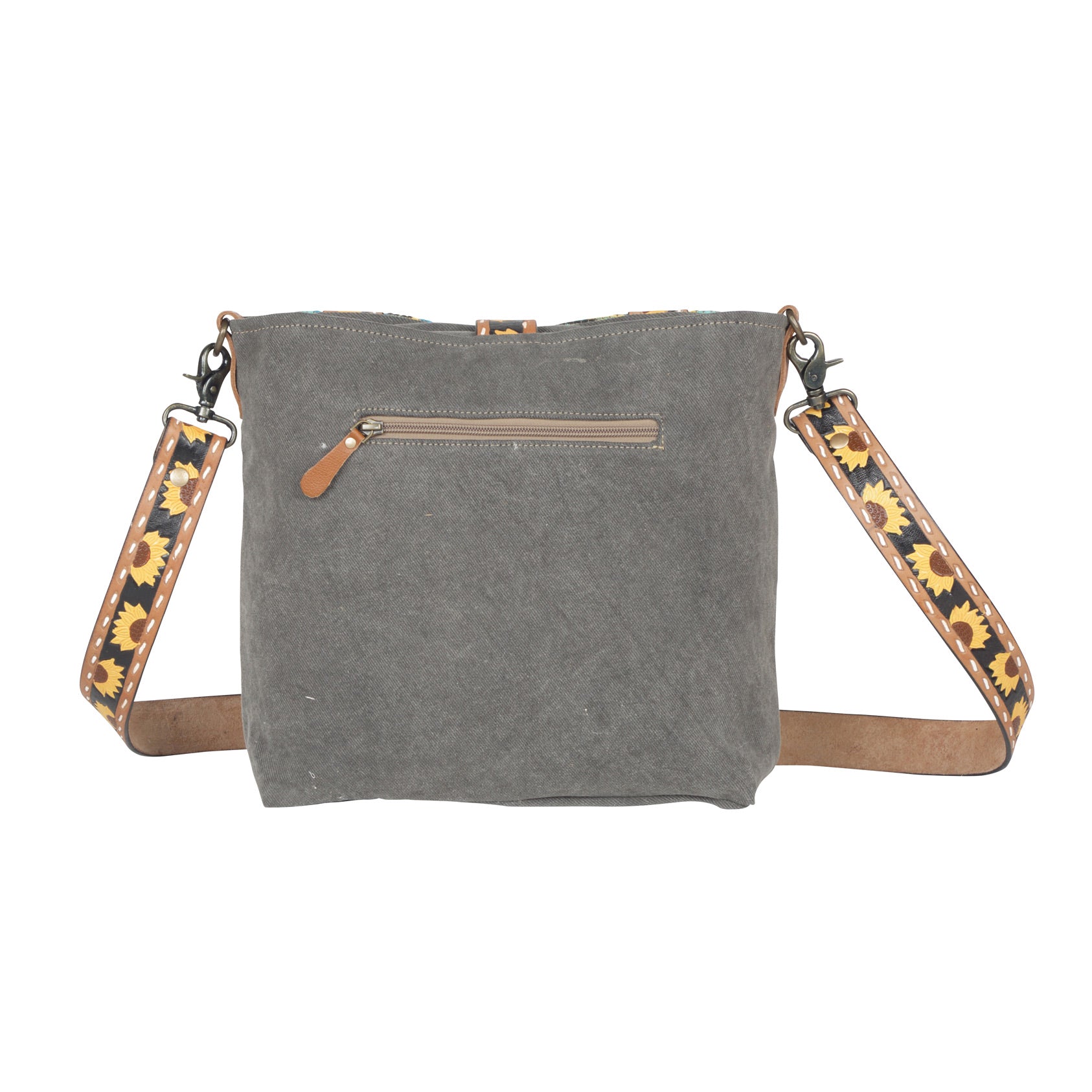 Forest Mist Hand-Tooled Bag - MyraUSA