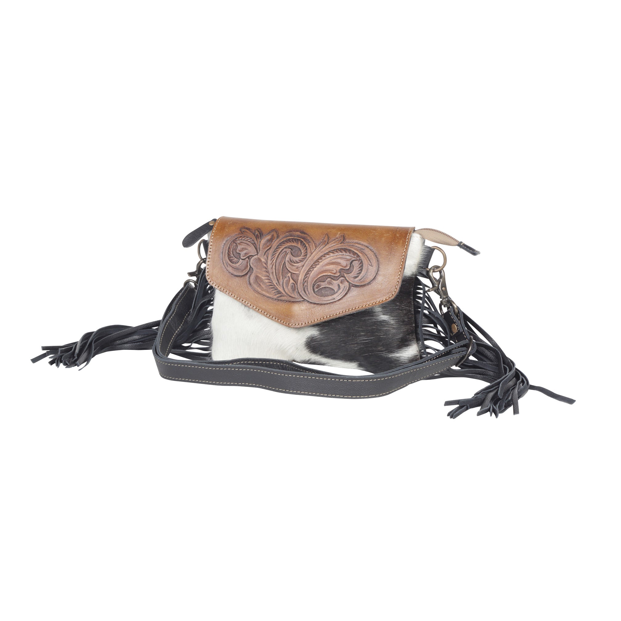 Anam Cara Hand-Tooled Bag - MyraUSA