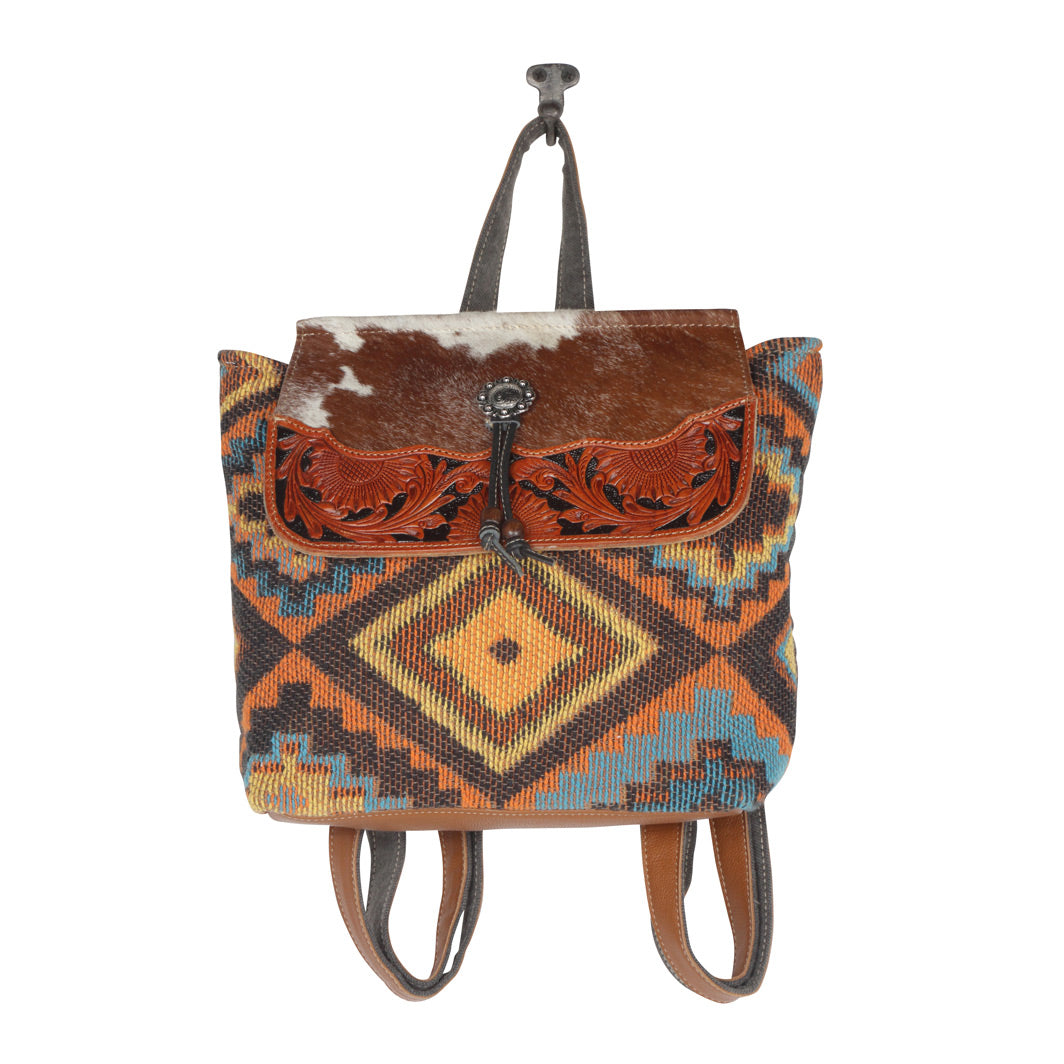 Burnt Umber Backpack Bag - MyraUSA