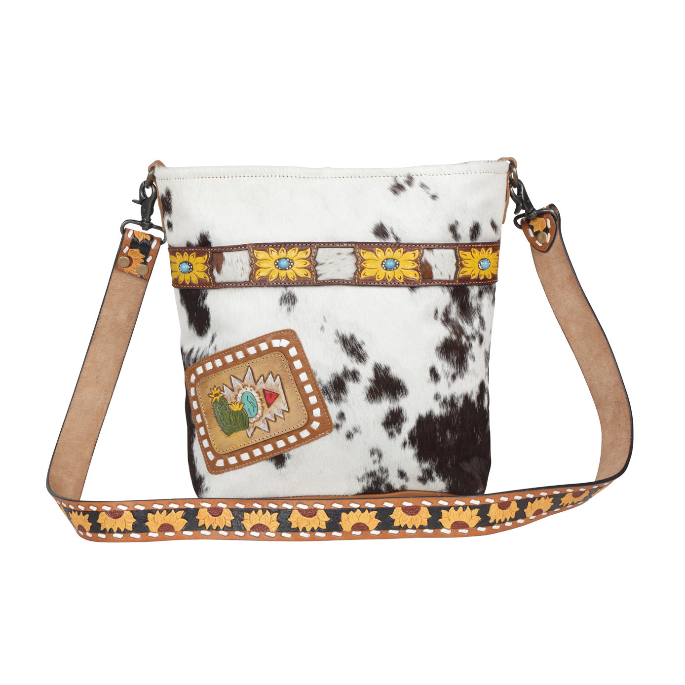 Wayfarer Hand-Tooled Bag - MyraUSA