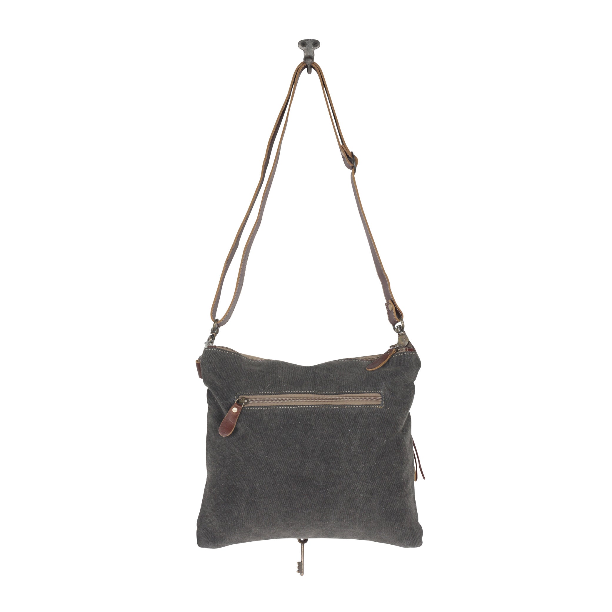 North Star Canvas & Hairon Bag - MyraUSA