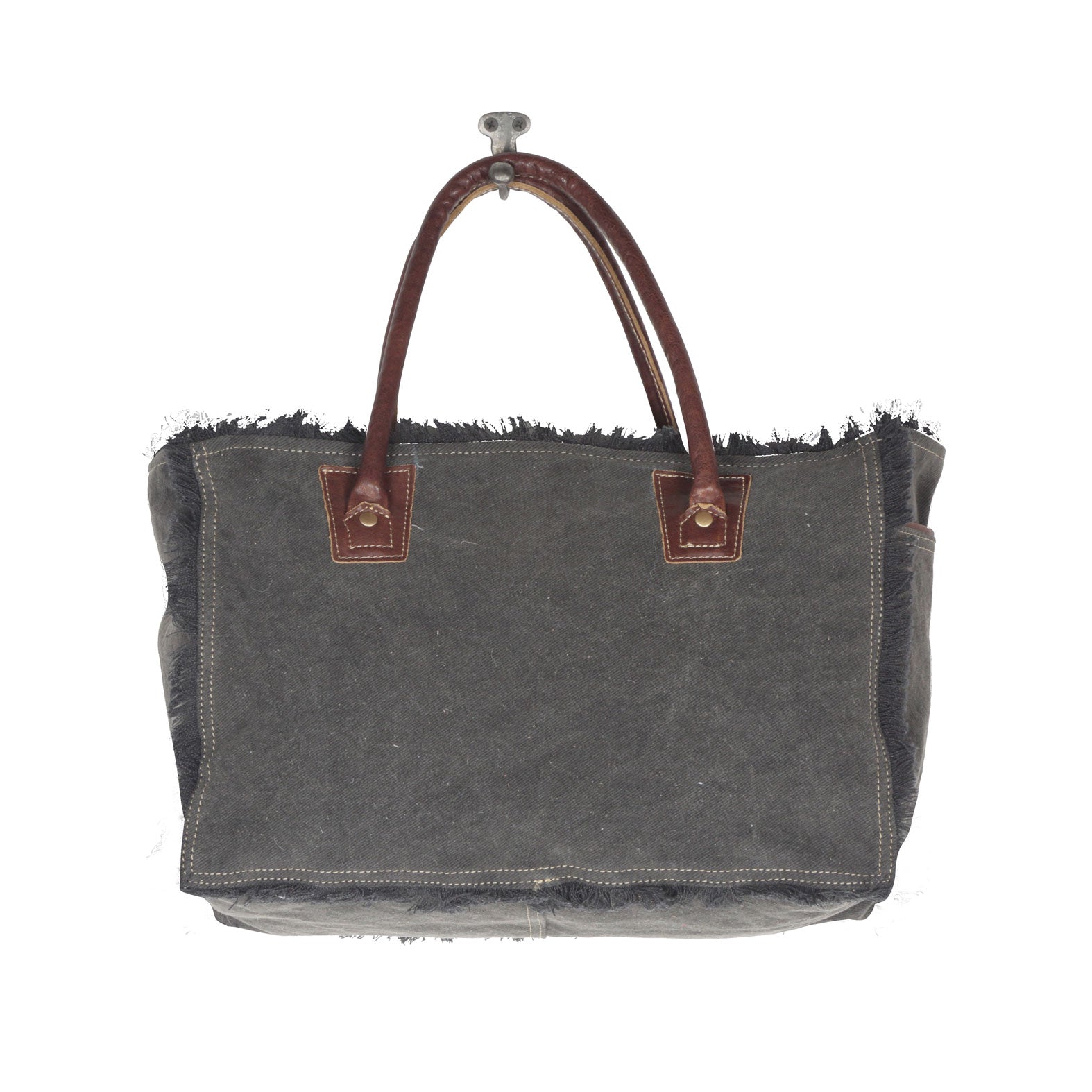 Articulate Canvas & Hairon Bag - MyraUSA