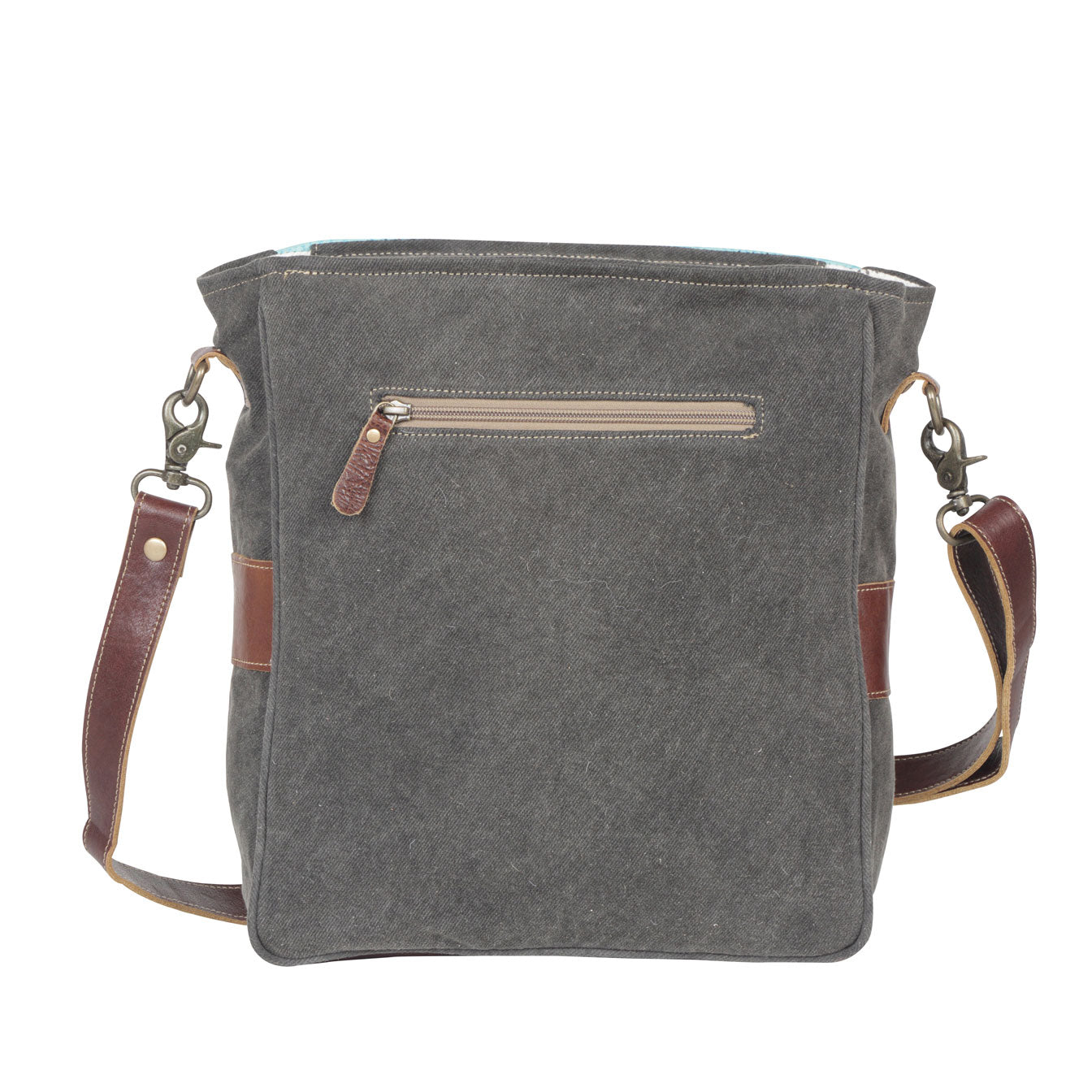Geometric Accent Shoulder Bag - MyraUSA