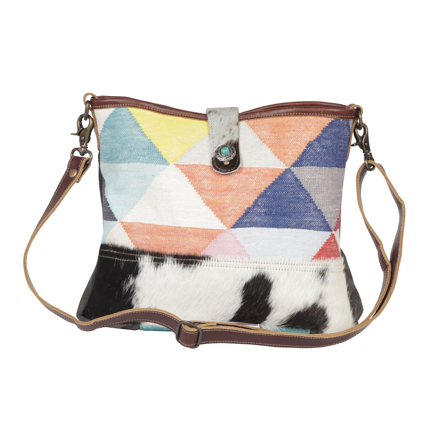 Chromo Canva Shoulder Bag - MyraUSA
