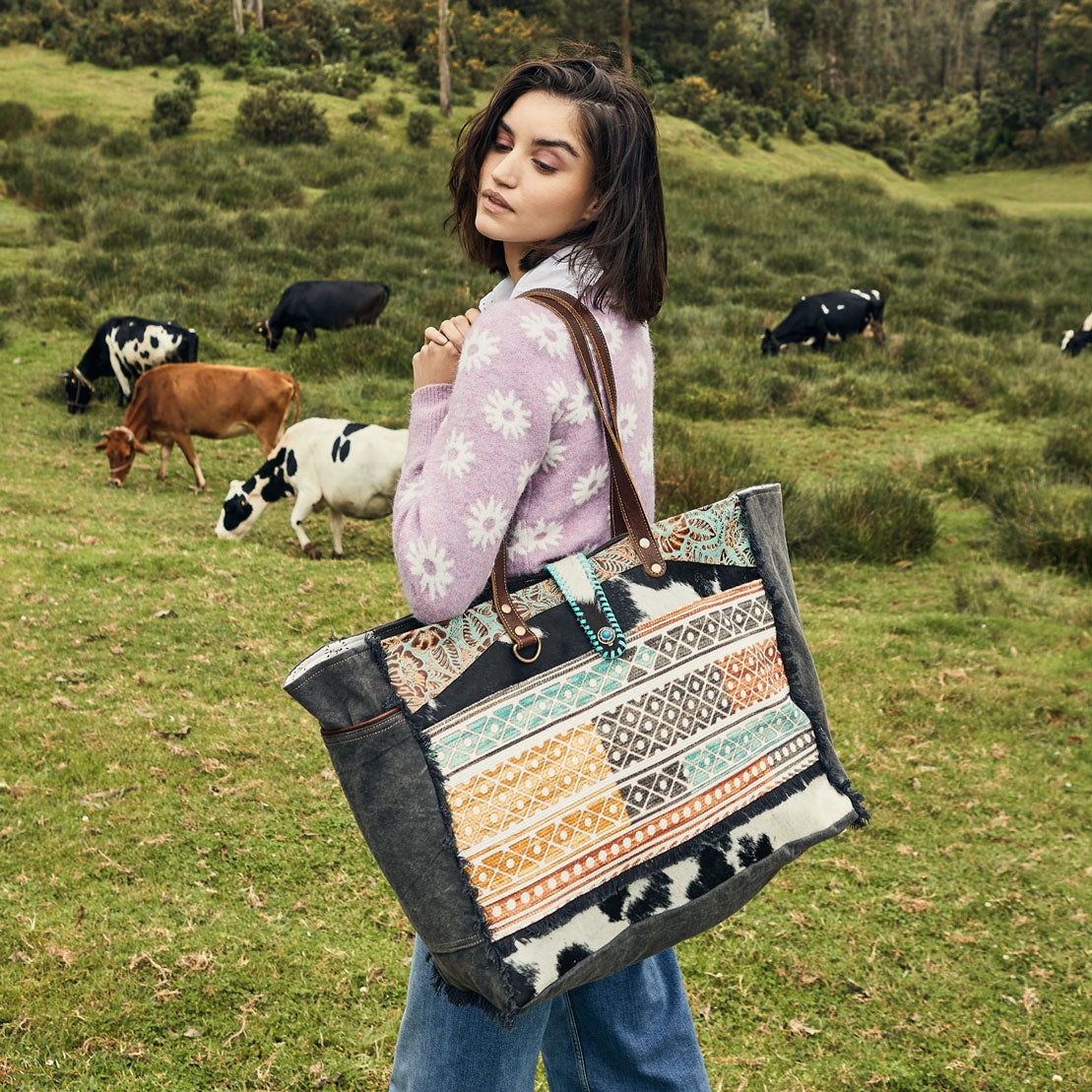 Earthly tones Weekender Bag - MyraUSA