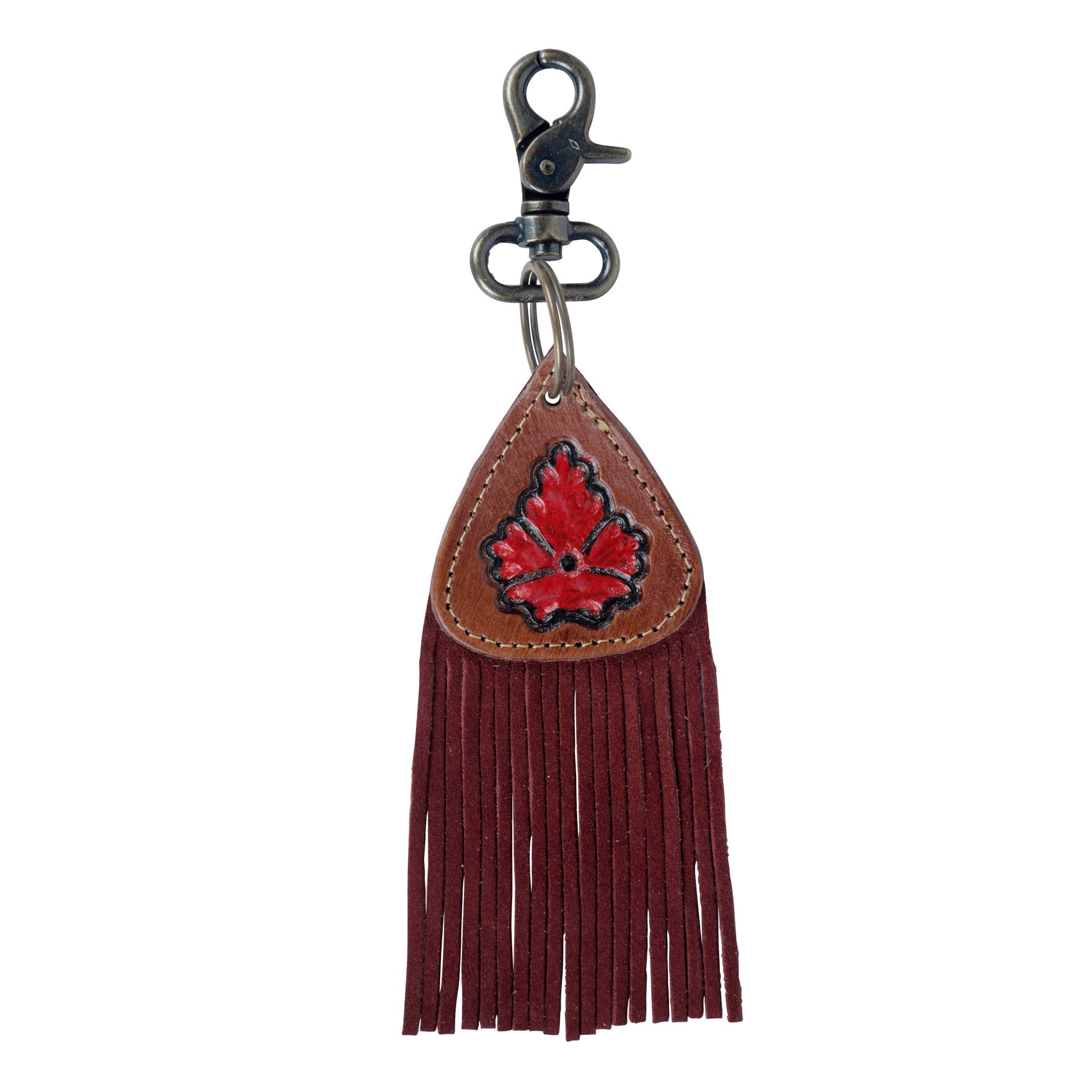 Mahogany fringes Key Fob - MyraUSA