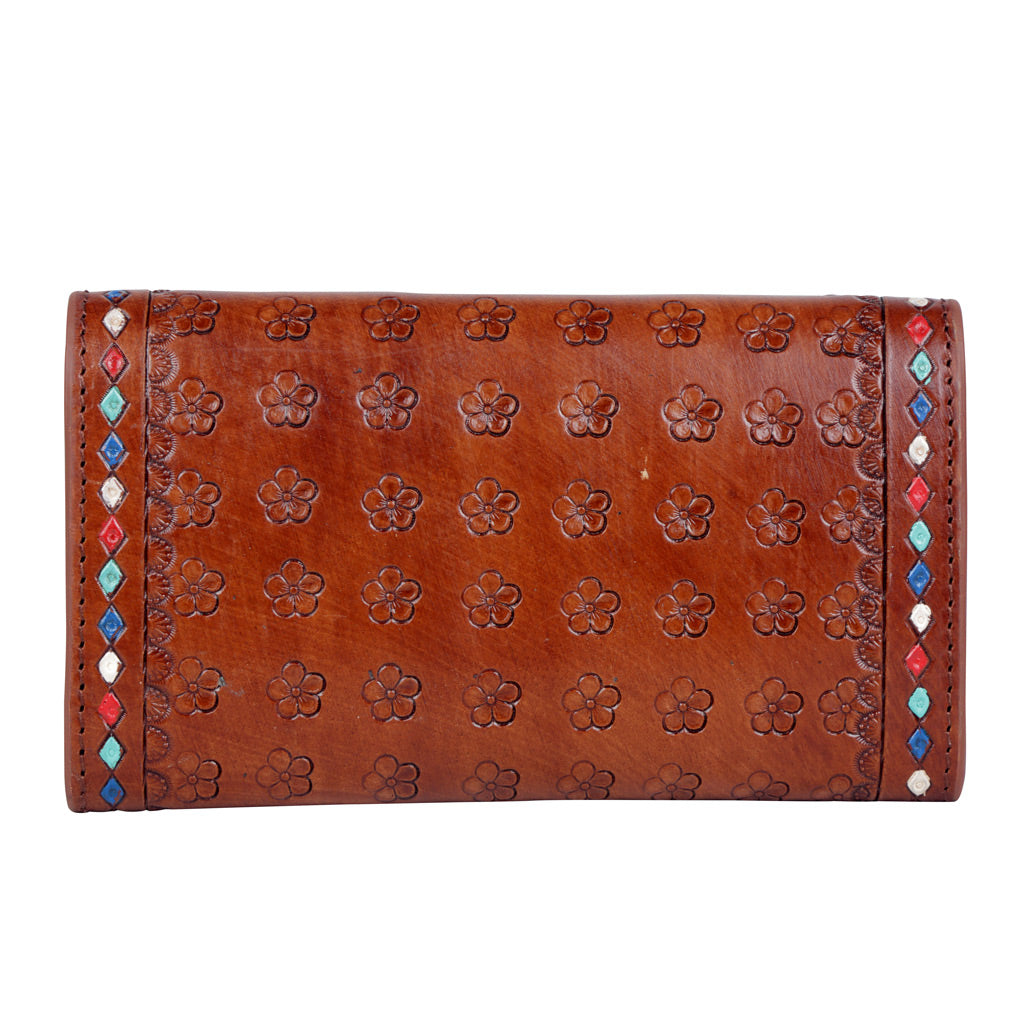 Vintage blue Wallet - MyraUSA
