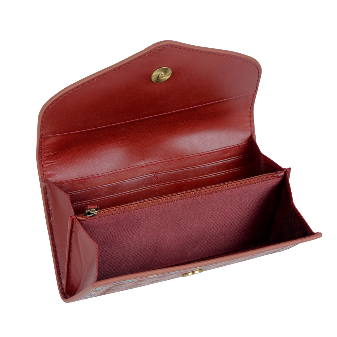 Vintage blue Wallet - MyraUSA