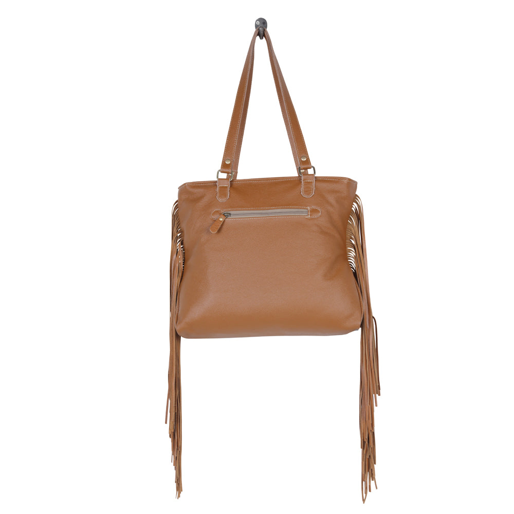 Infinity Leather & Hairon Bag - MyraUSA