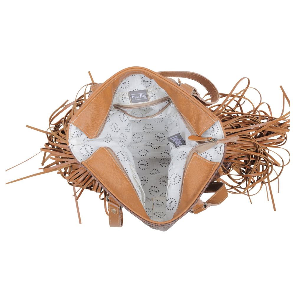 Infinity Leather & Hairon Bag - MyraUSA