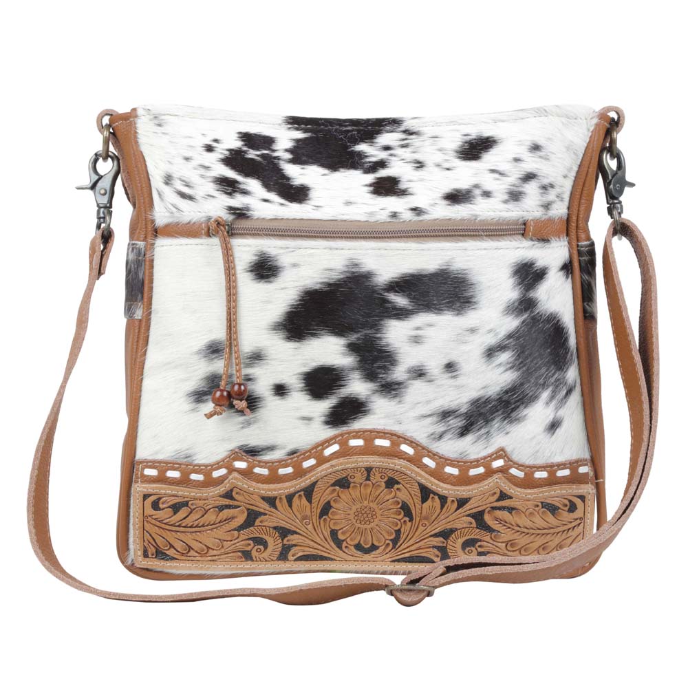 Genetic Hand-Tooled Bag - MyraUSA