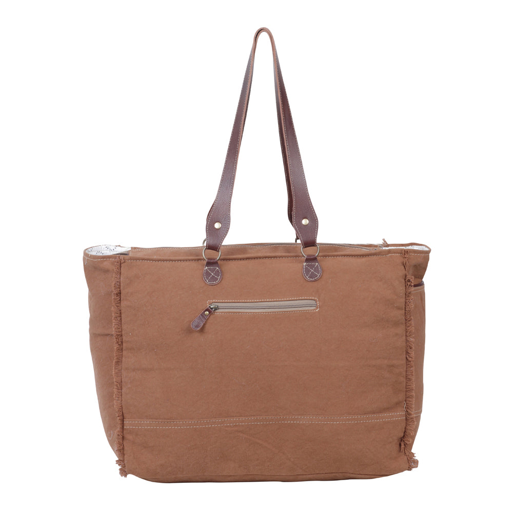 JUNIPER CANVAS AND HAIRON BAG - MyraUSA