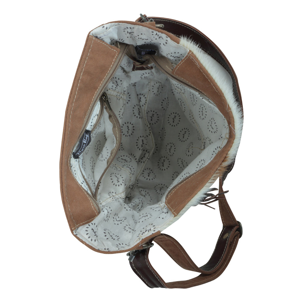 LANTHE CANVAS AND HAIRON BAG - MyraUSA