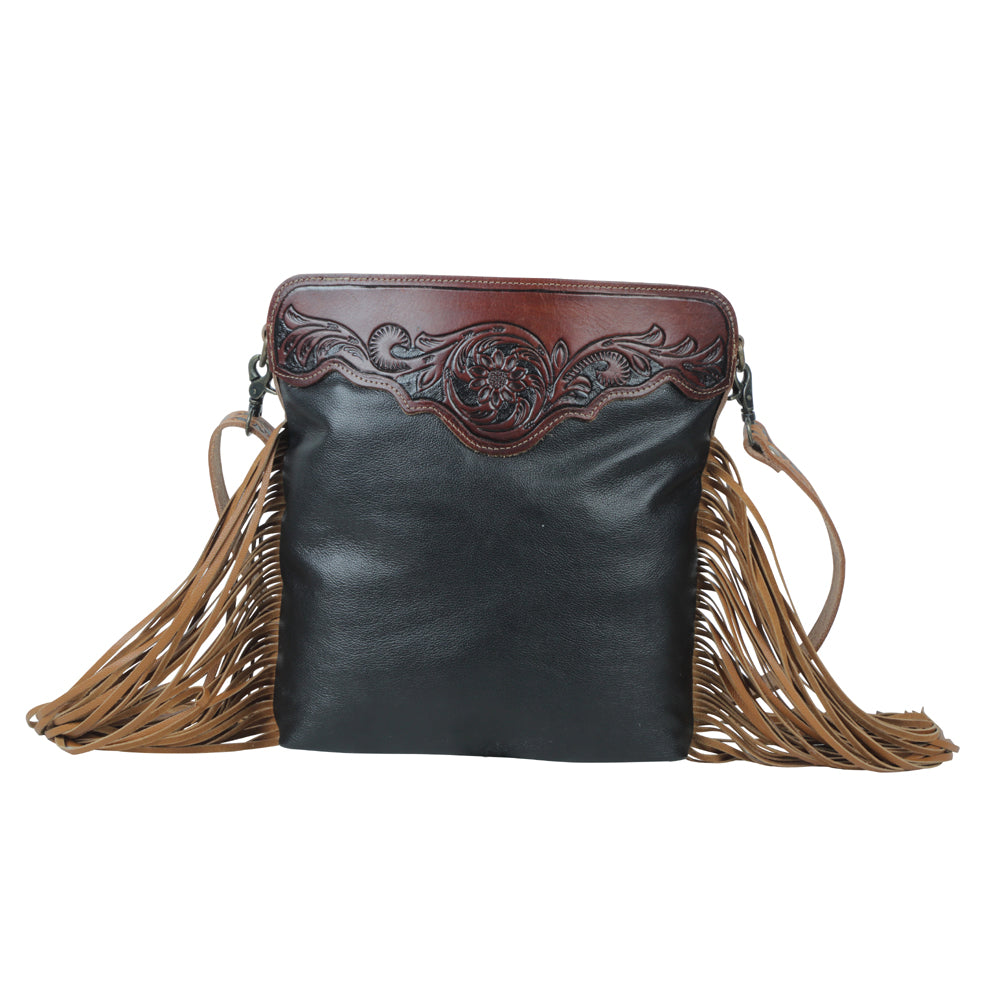 Blue moon Hand-Tooled Bag - MyraUSA