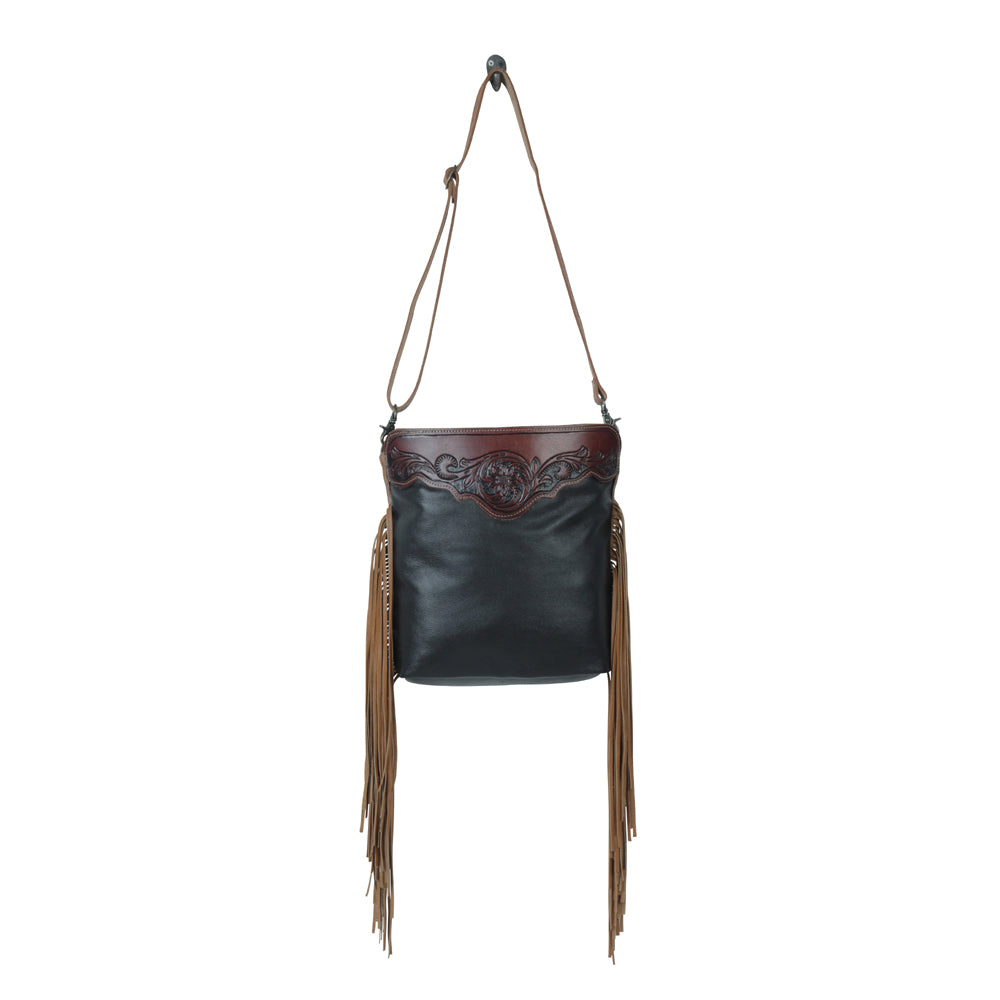 Blue moon Hand-Tooled Bag - MyraUSA