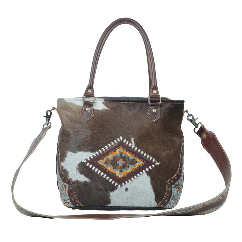 Domerang Canvas & Hairon Bag - MyraUSA