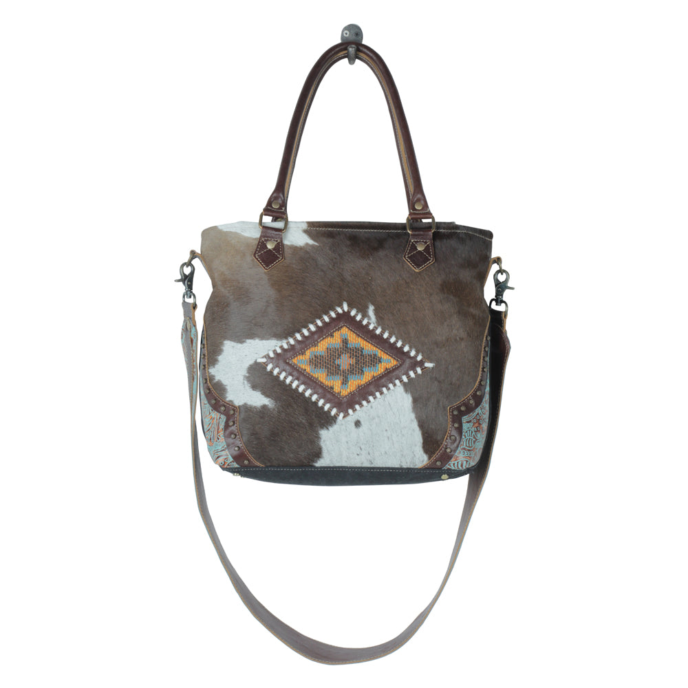 Domerang Canvas & Hairon Bag - MyraUSA