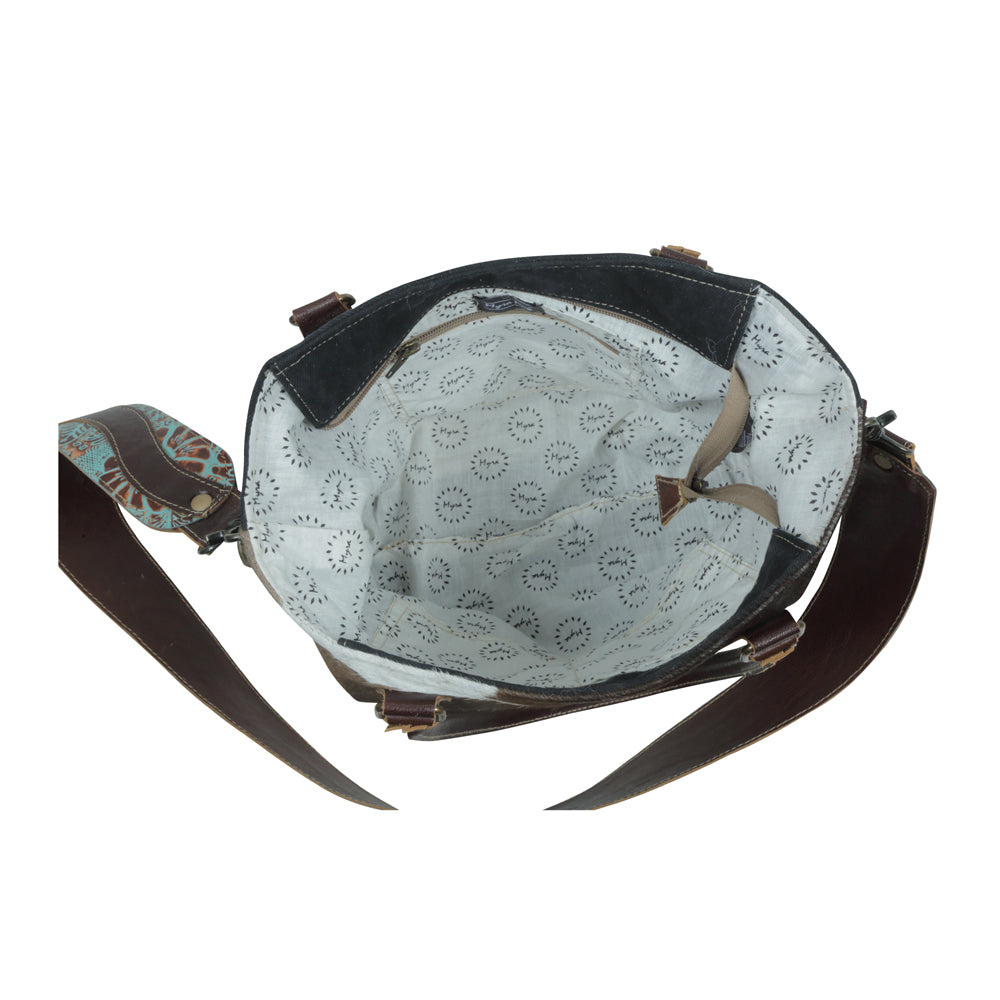 Domerang Canvas & Hairon Bag - MyraUSA