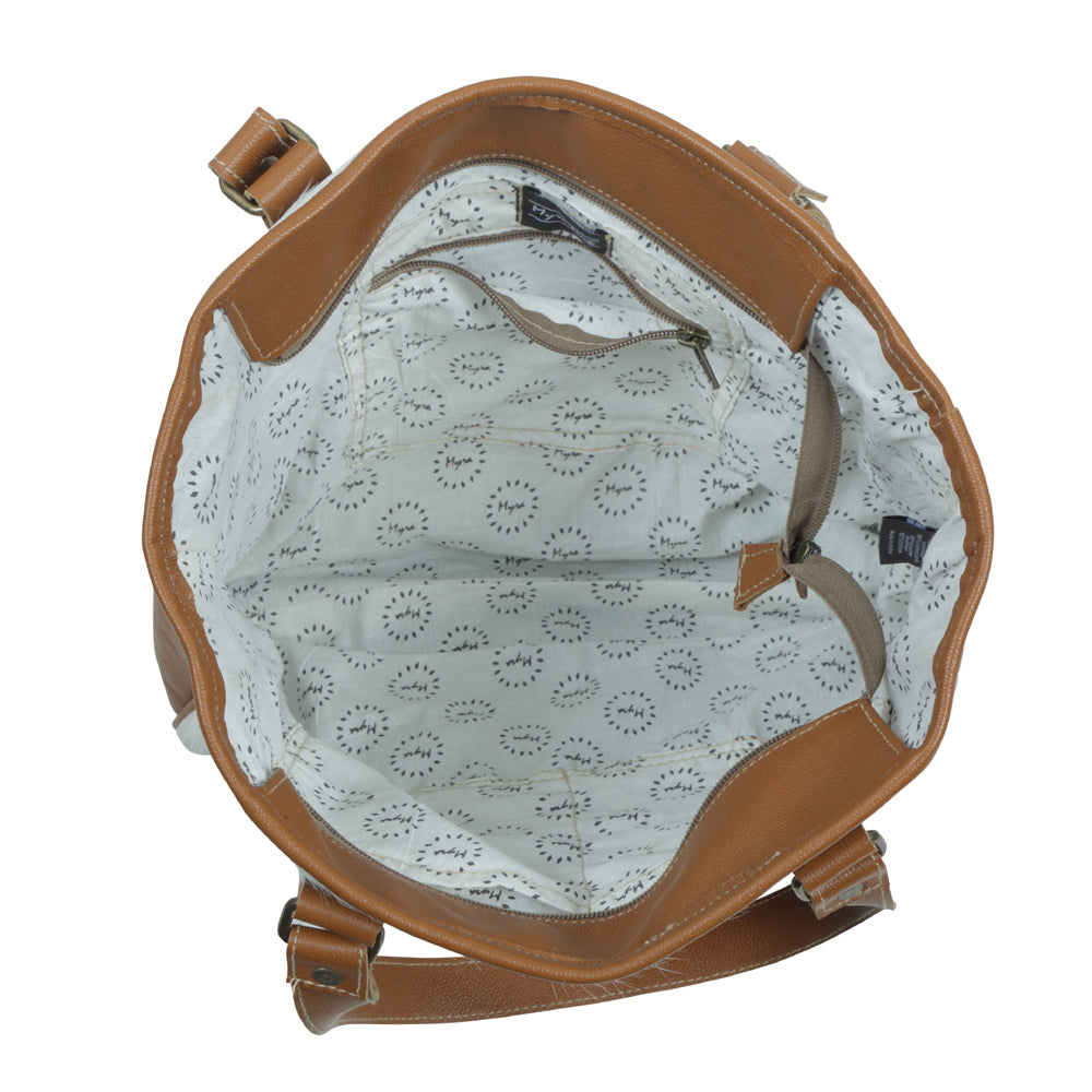 Peony Hand-Tooled Bag - MyraUSA