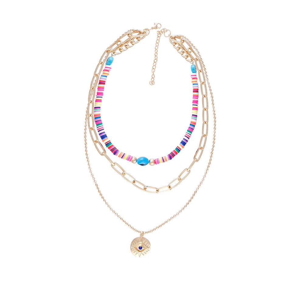 Soft Chrome Necklace - MyraUSA