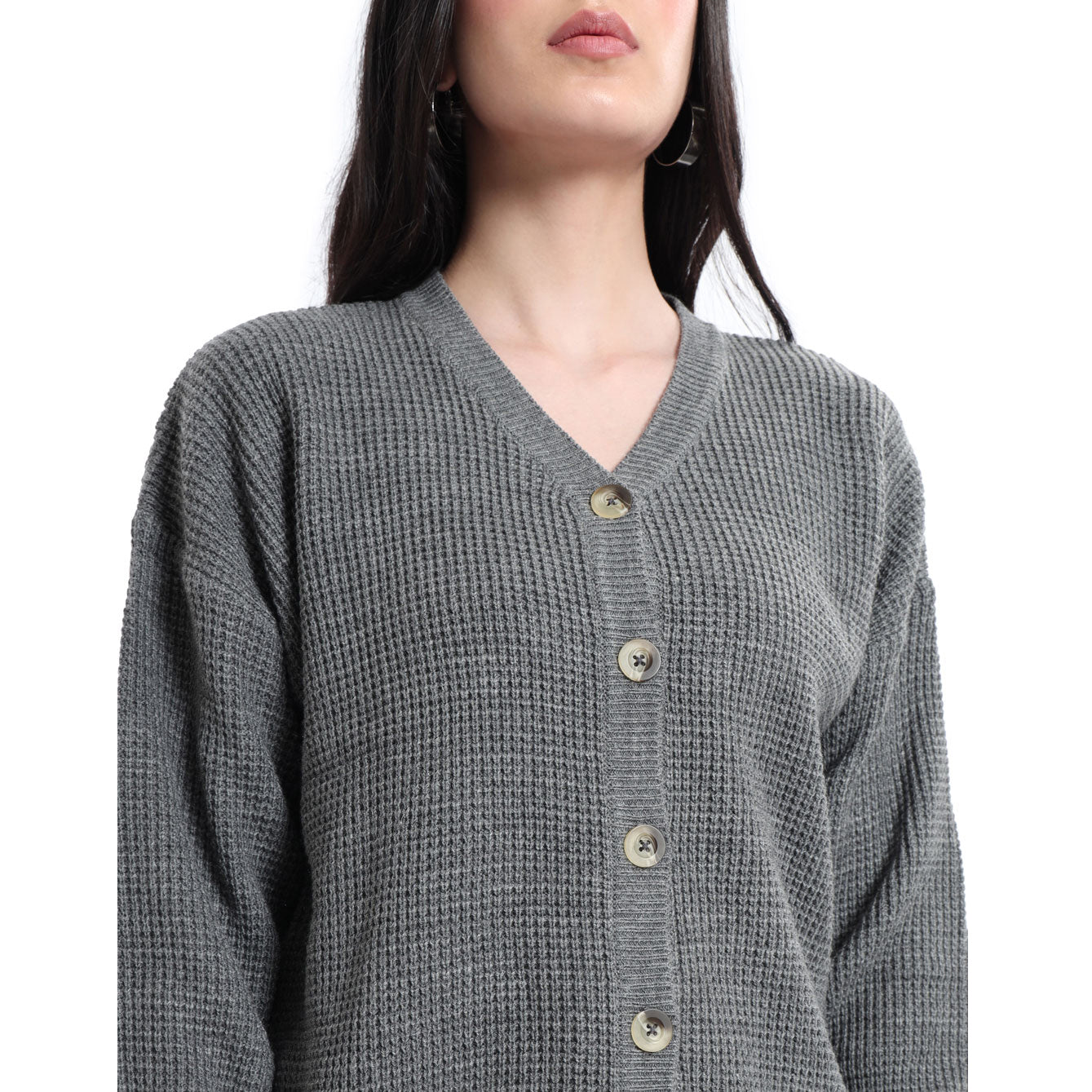 Button-Up Cardigan Sweater - MyraUSA
