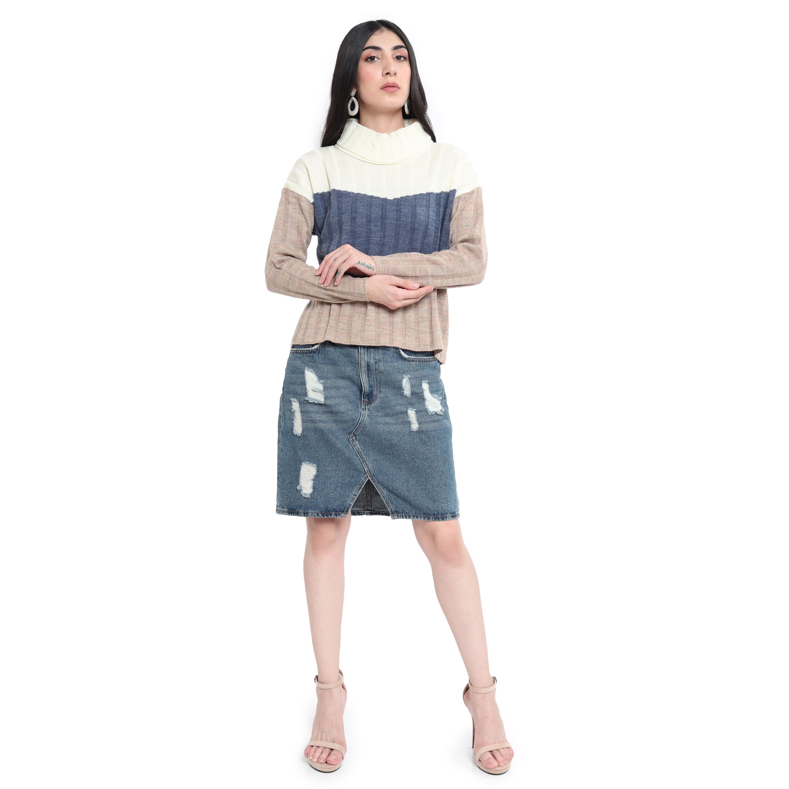 Blued-In Sweater - MyraUSA