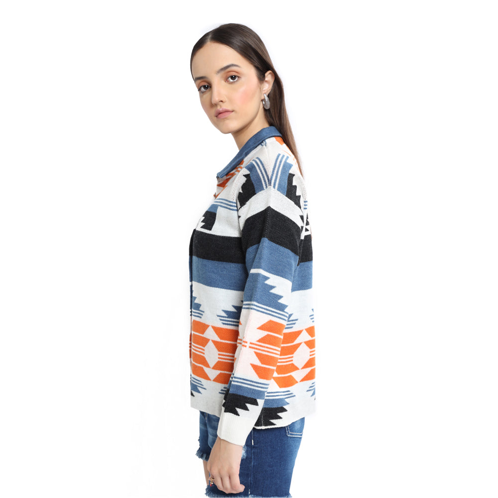 Lot-Us Shacket Sweater SMALL - MyraUSA