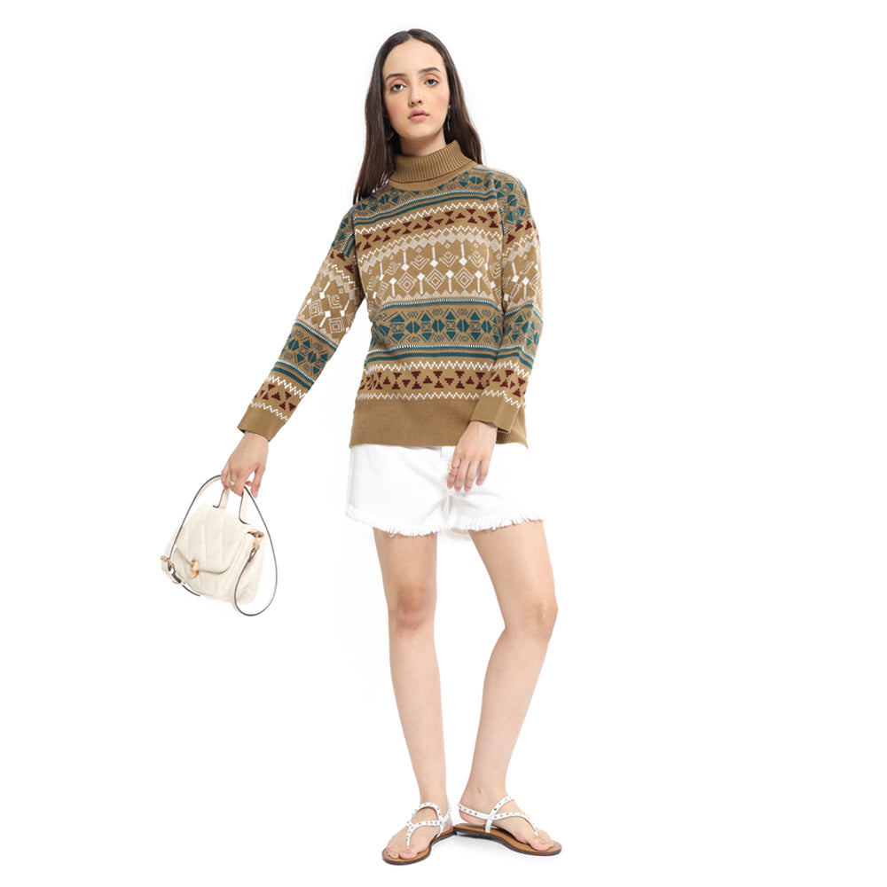 Desert blooms Sweater SMALL - MyraUSA