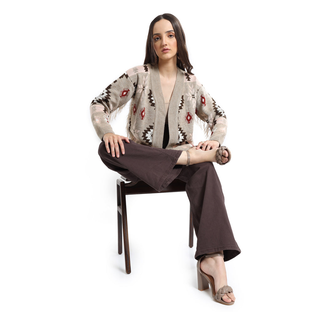 Fist-pump! Cardigan Sweater SMALL - MyraUSA