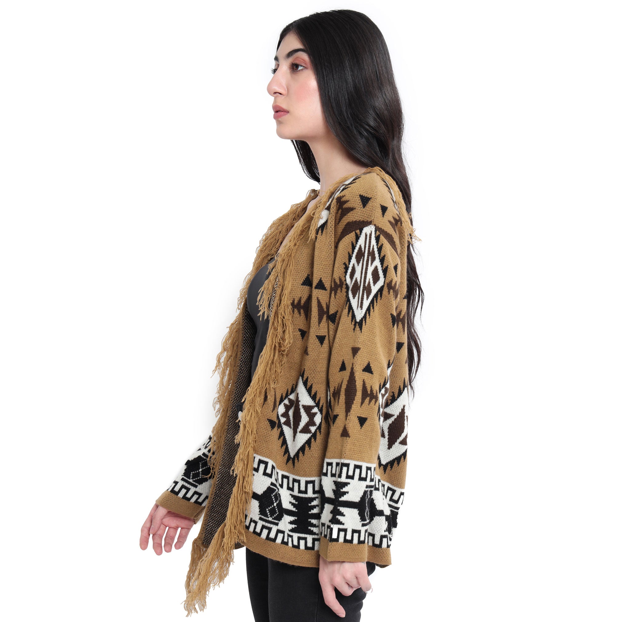 Drape Cardigan Sweater SMALL - MyraUSA
