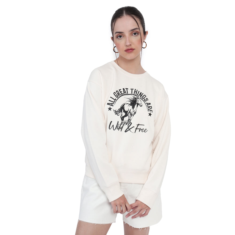Wild & Free SWEATSHIRTS - MyraUSA