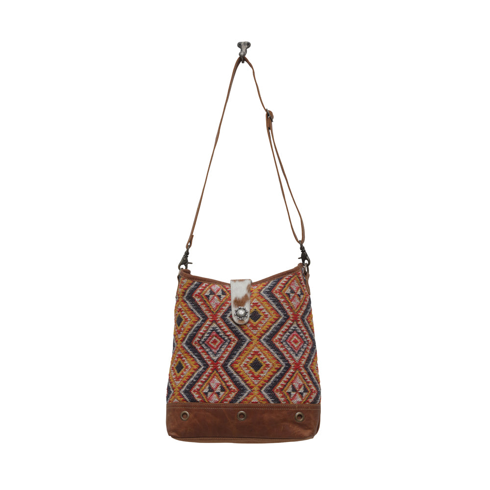 Orange Embers Shoulder Bag - MyraUSA