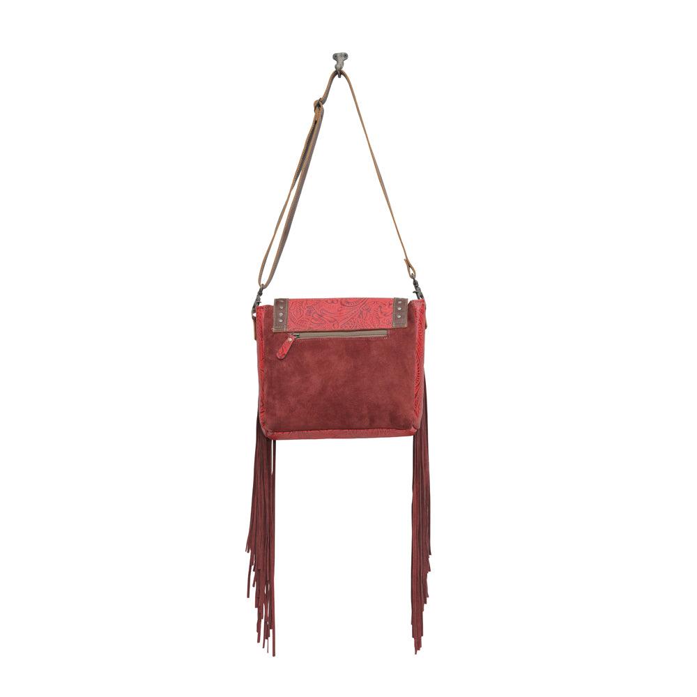 Cherry Pops Leather & Hairon Bag - MyraUSA