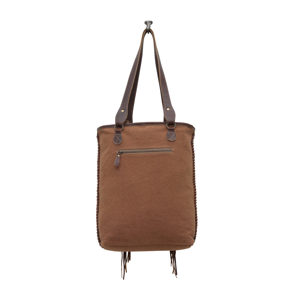 Duende Canvas & Hairon Bag - MyraUSA